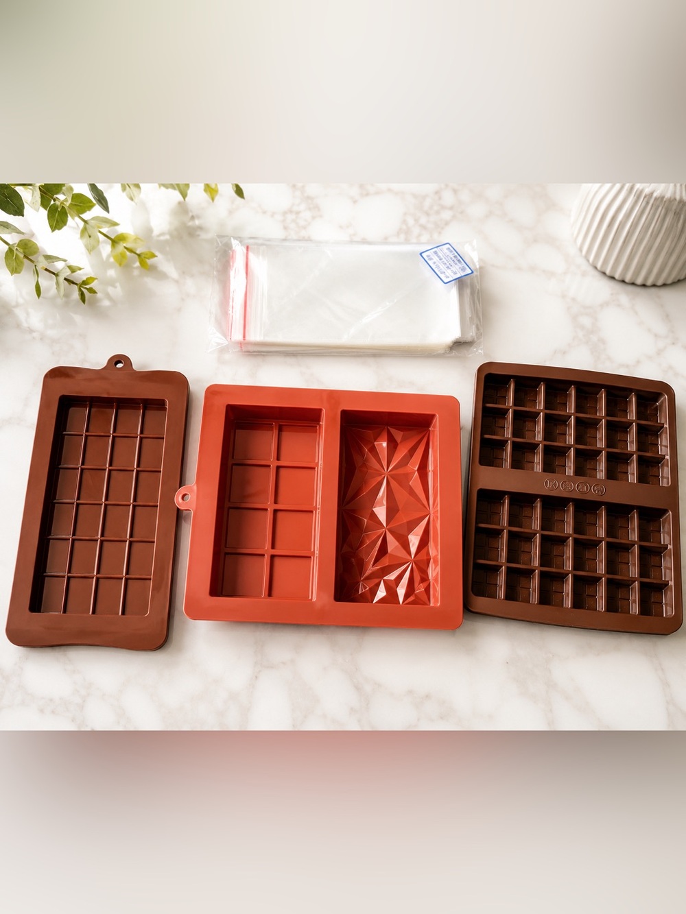 Silicone Chocolate & Candy Mold Tray